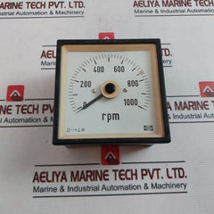 Deif 0 – 1000 Rpm Meter
