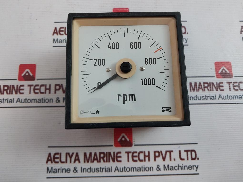 Deif 0 – 1000 Rpm Meter