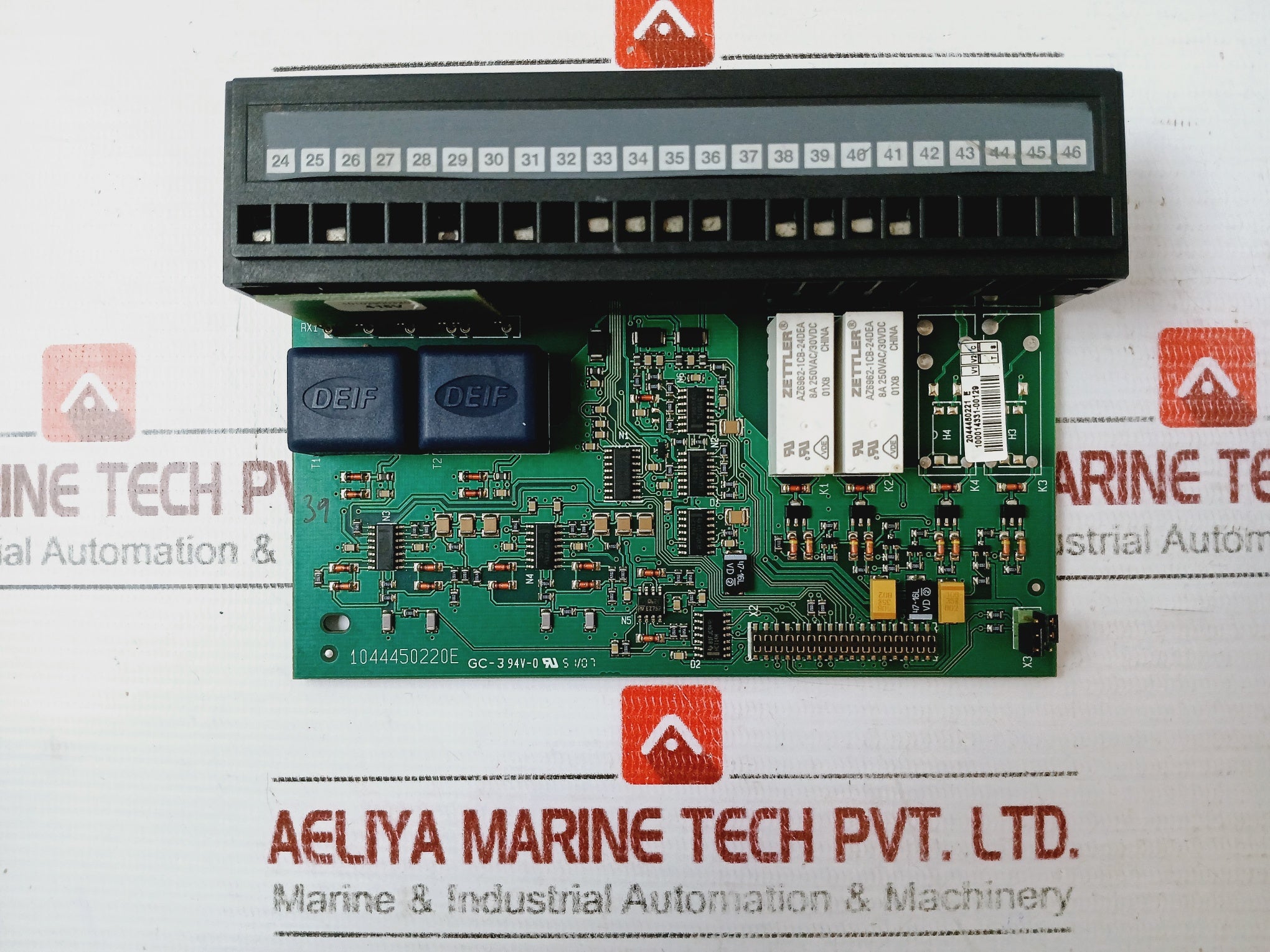 Deif 1044450220e Printed Circuit Board 1010290032g 94v-0