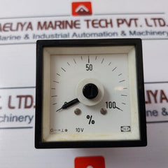 Deif 0-100% Analog Panel Meter 10V