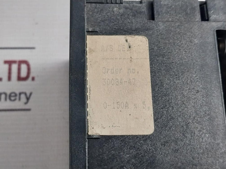 Deif 150/5A Ammeter 5/10A-91 0 To 150/750 A