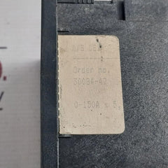 Deif 150/5A Ammeter 5/10A-91 0 To 150/750 A