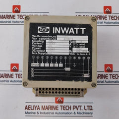 Deif 17028-9 Inwatt Var Converter 0-150 Kvar