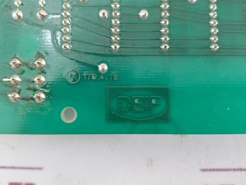 Deif 17D.4.7B Printed Circuit Board