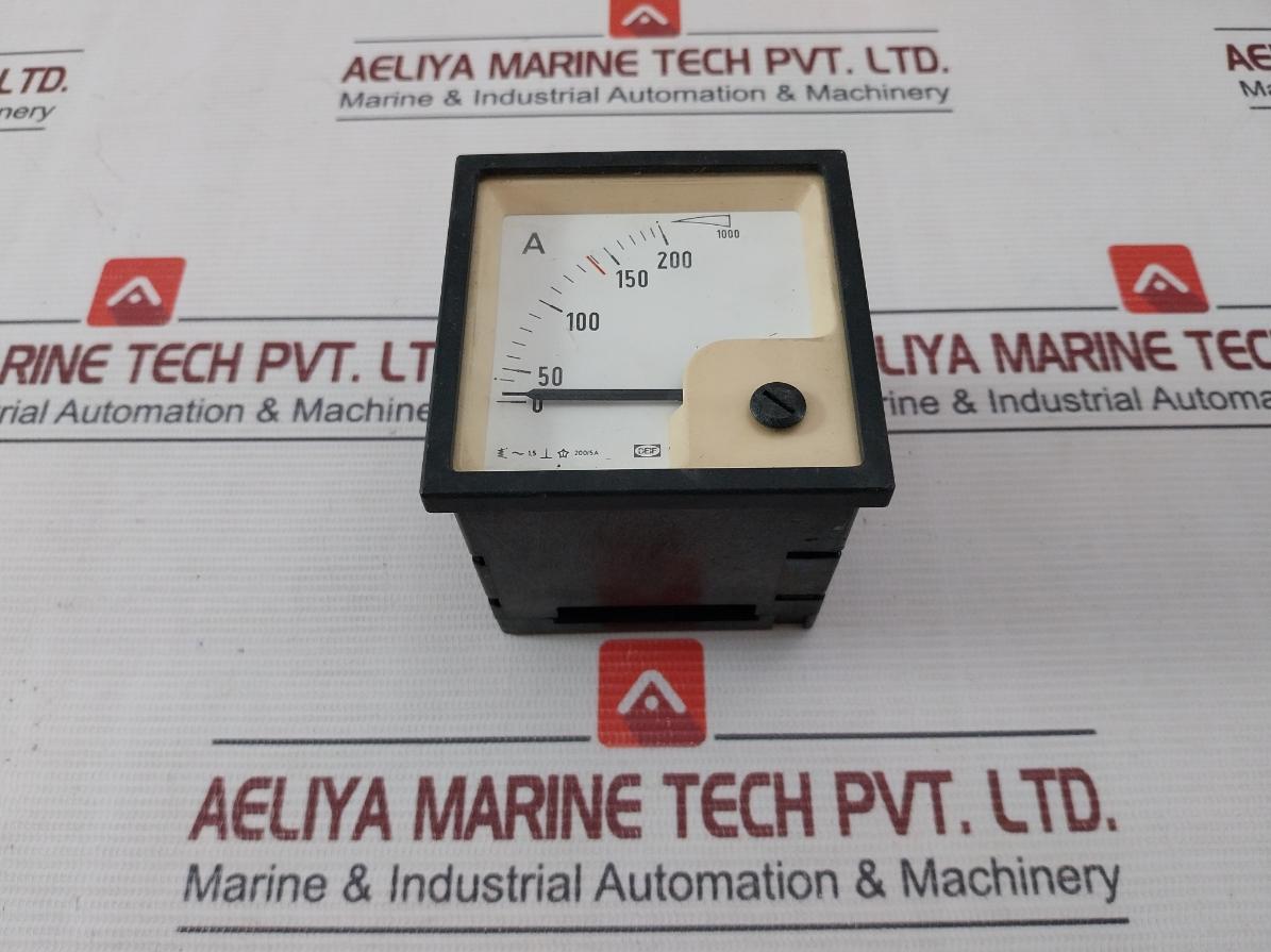 Deif 200/5A Analog Ammeter