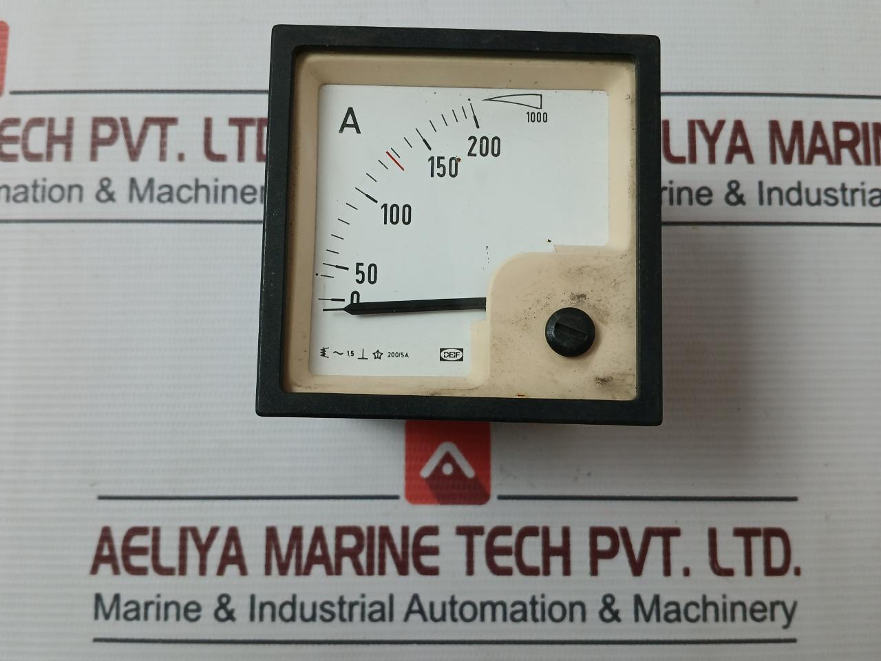 Deif 200/5A Analog Ammeter 0-200/1000 A