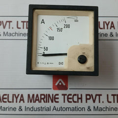 Deif 200/5A Analog Ammeter 0-200/1000 A