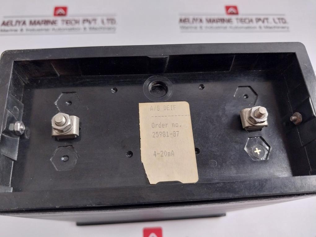 Deif 25981-87 Marine Analog Cubic Panel Meter 4-20 Ma 24 To 100 %