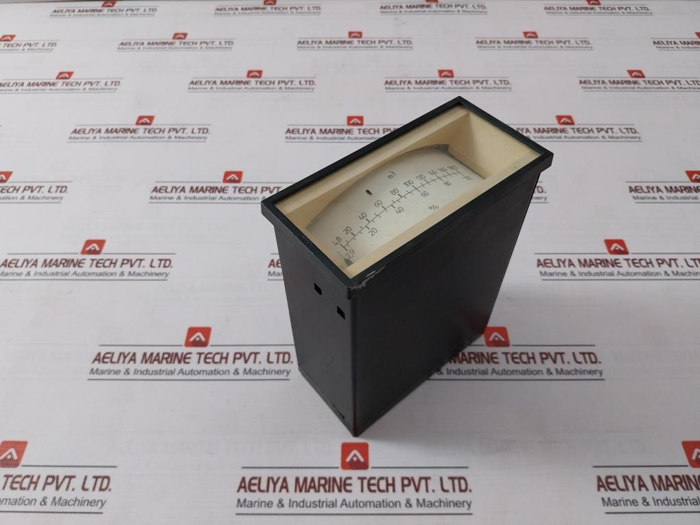 Deif 25982-85 Marine Analog Cubic Panel Meter 4-20Ma 4.8 To 180.7 M3, 2.9-100%