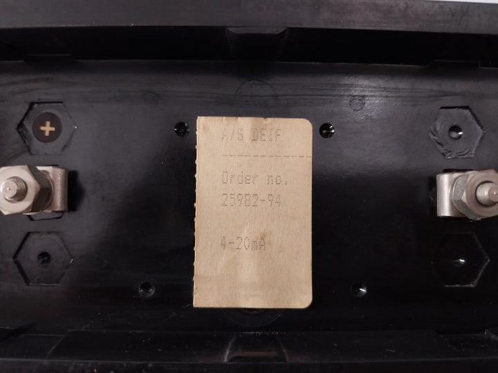 Deif 25982-94 Marine Analog Cubic Panel Meter 4-20Ma 1.4-100%, 1.7 To 147.9 M3