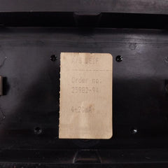 Deif 25982-94 Marine Analog Cubic Panel Meter 4-20Ma 1.4-100%, 1.7 To 147.9 M3