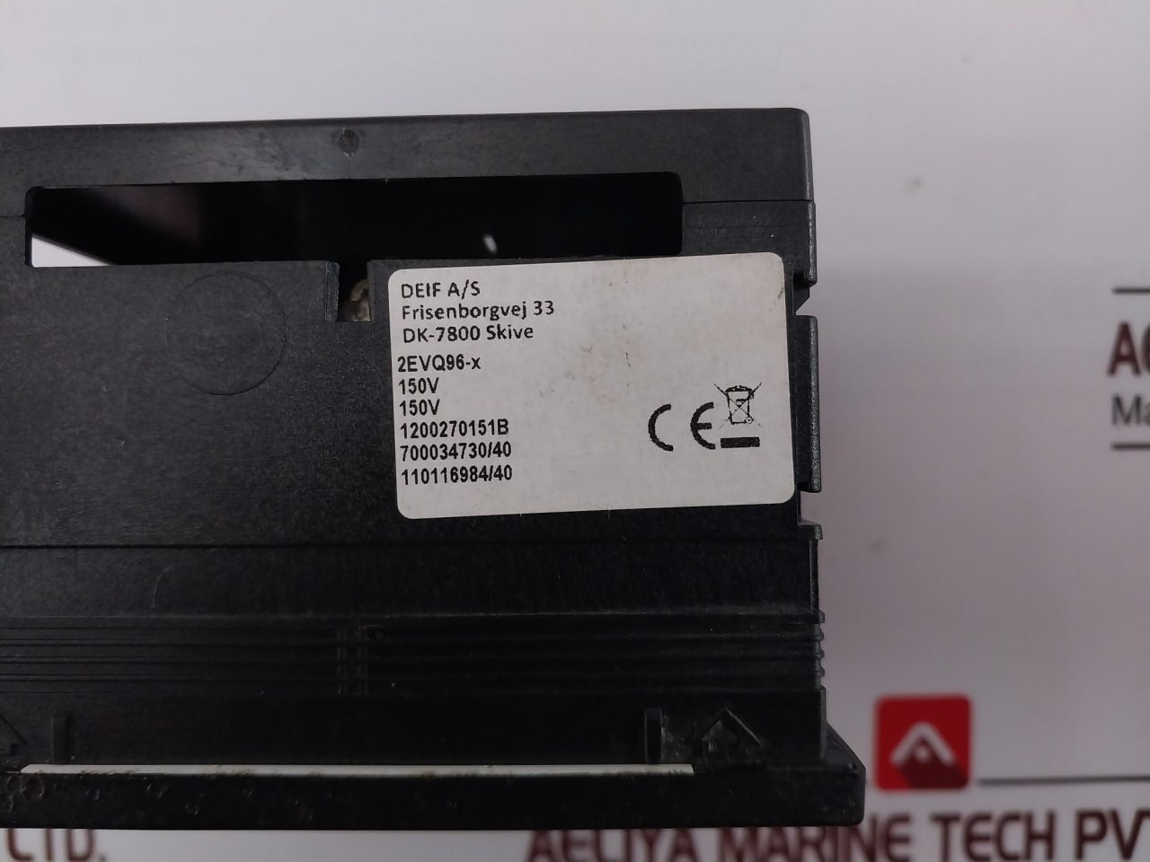 Deif 2Evq96-x Double Voltmeter 0-600V Ip52 Panel Mount