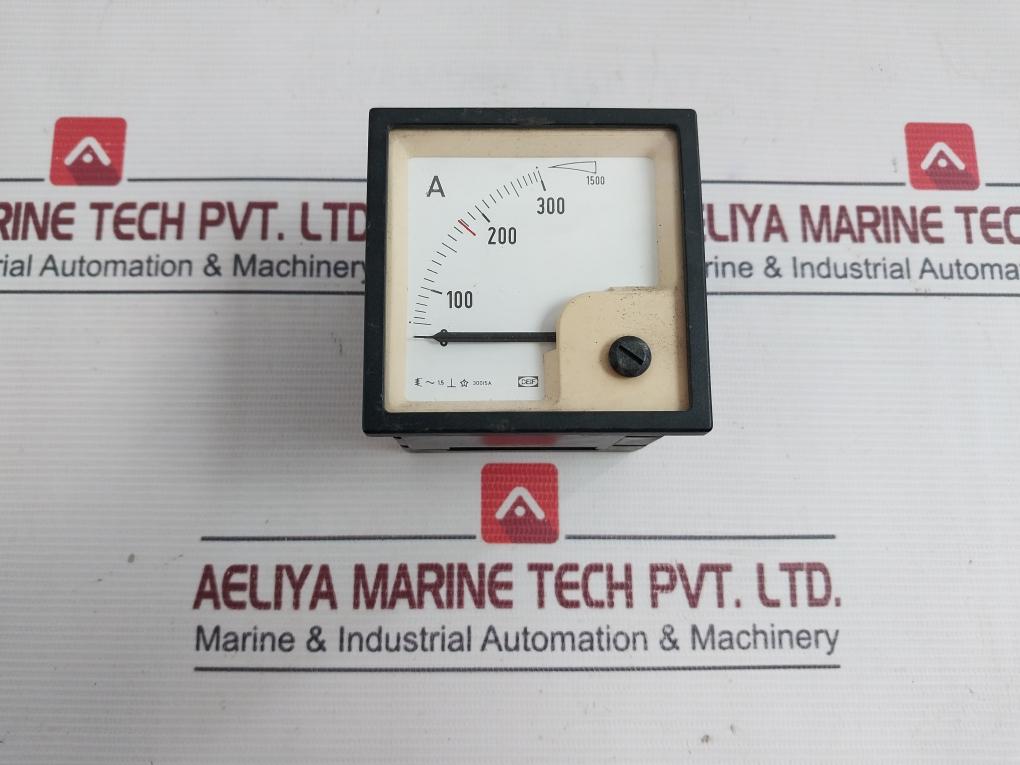Deif 300/5A Ammeter 0-300/1500A 5/10A-91