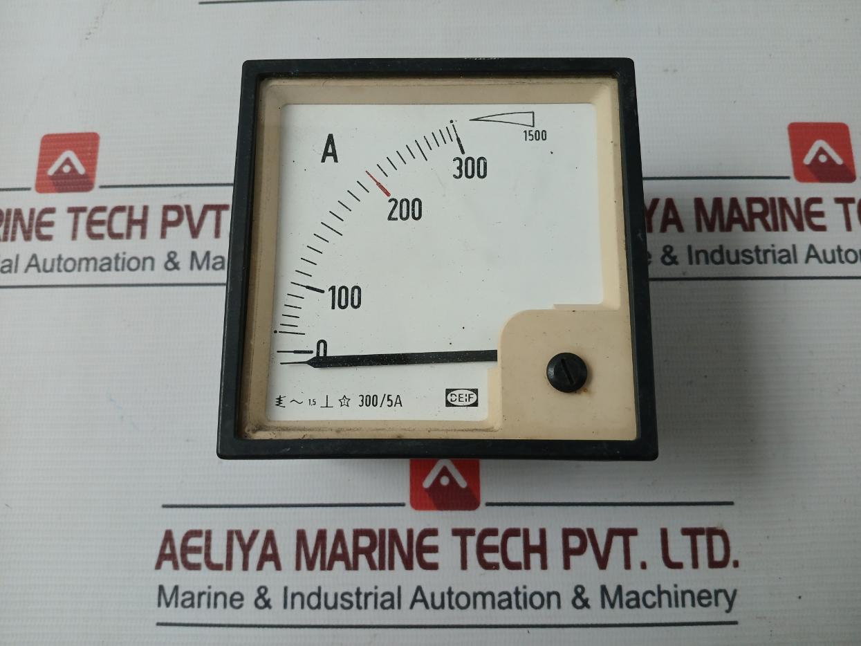 Deif 300/5A Analog Ammeter Meter