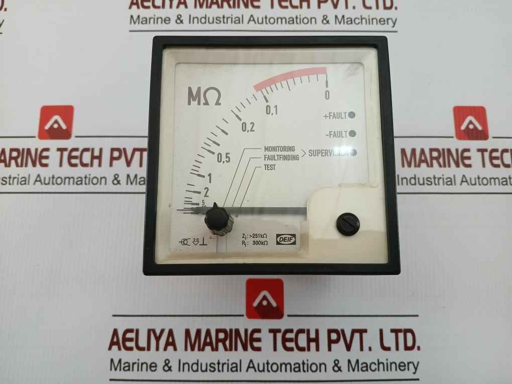 Deif 50/60Hz 4Va Insulation Monitoring Meter Megohm Sim-q