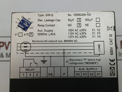 Deif 50/60Hz 4Va Insulation Monitoring Meter Megohm Sim-q