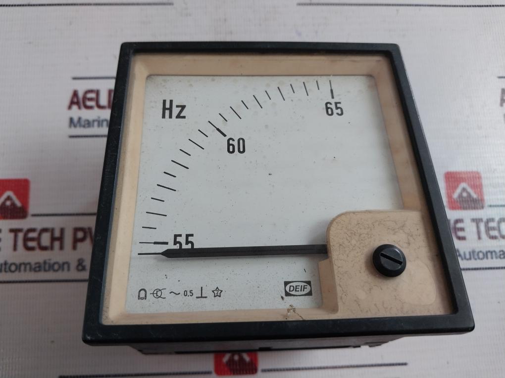 Deif 55-60Hz Frequency Meter