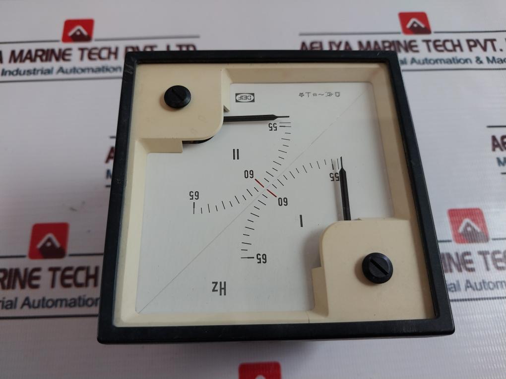 Deif 55-65 Hz Double Frequency Meter