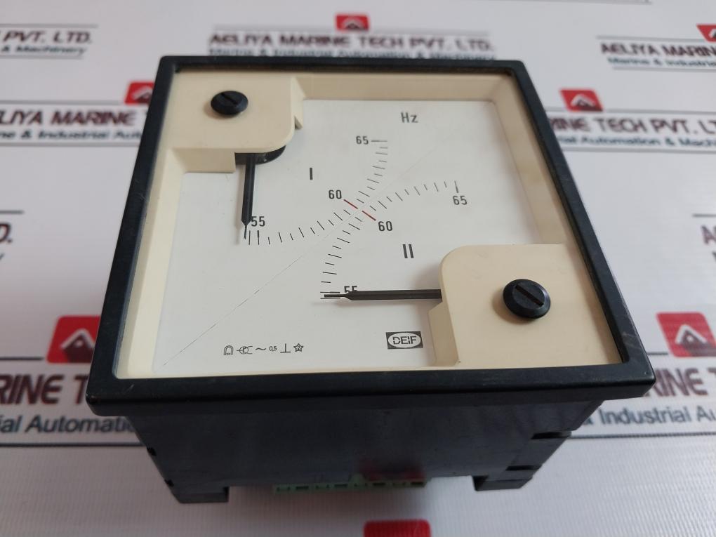 Deif 55-65 Hz Double Frequency Meter