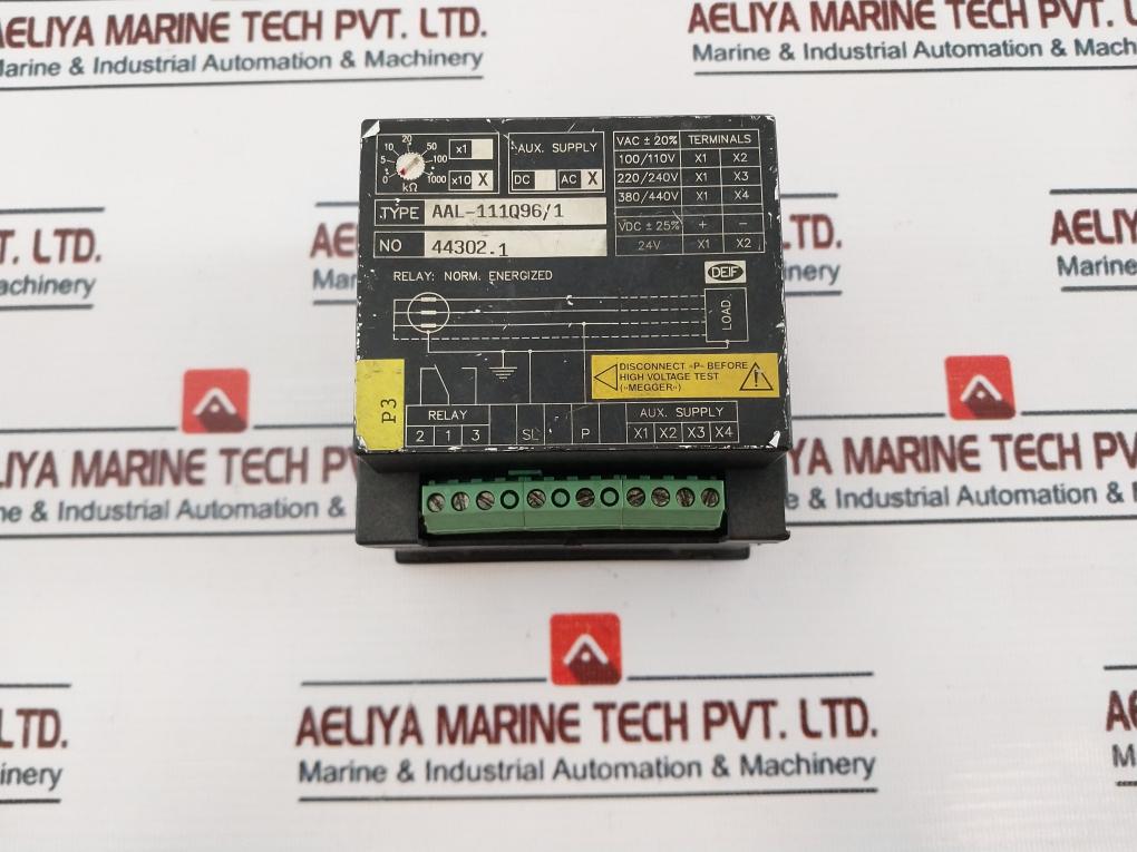 Deif AAL-111Q96/1 Network Insulation Monitor 44302.1