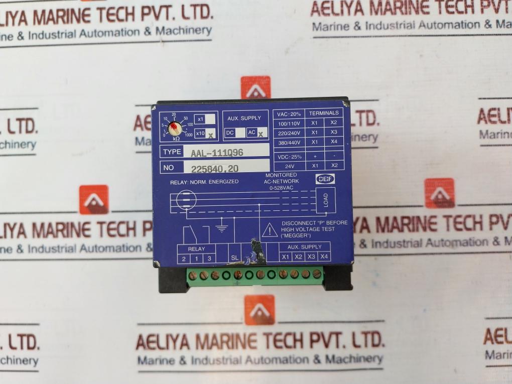 Deif Aal-111Q96 Insulation Monitor 225840.20