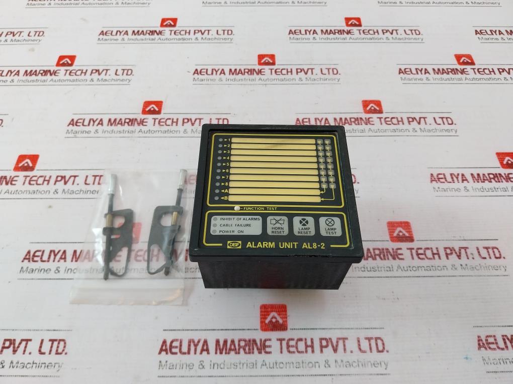 Deif Al8-2 Alarm Unit 2033050002 1043050060A 12-48Vdc