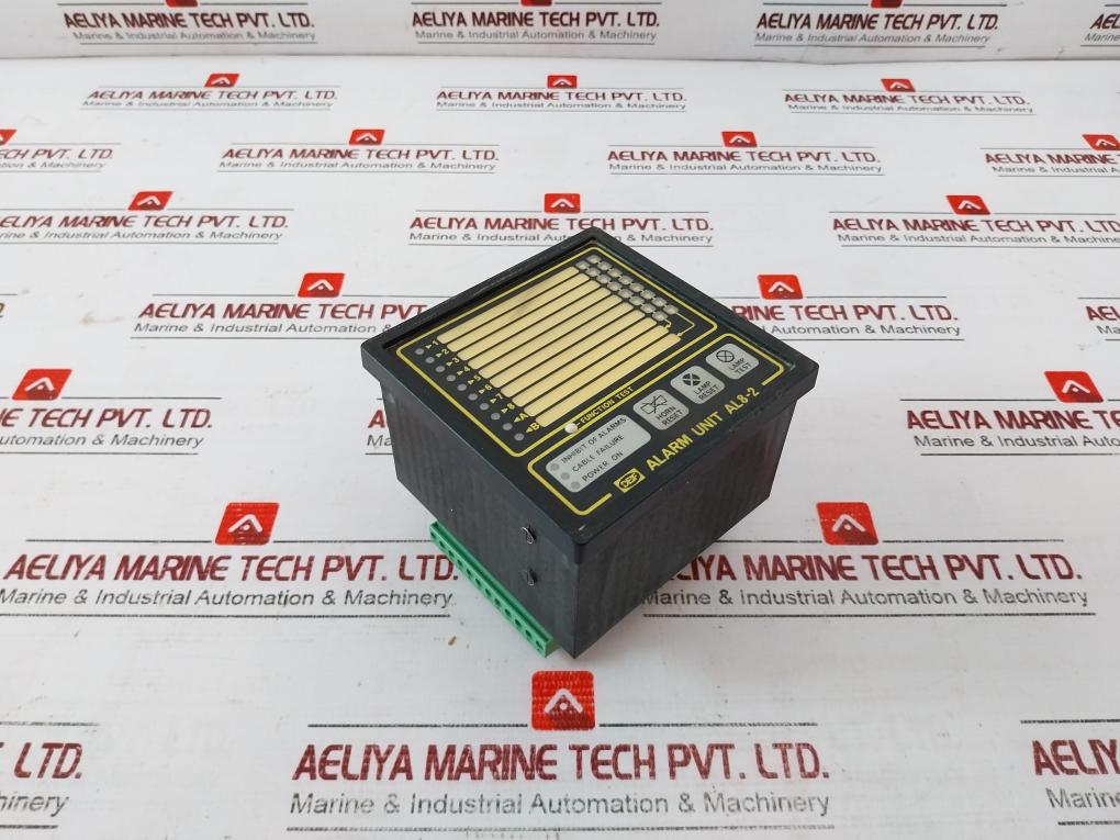 Deif Al8-2 Alarm Unit 2033050002 1043050060A 12-48Vdc