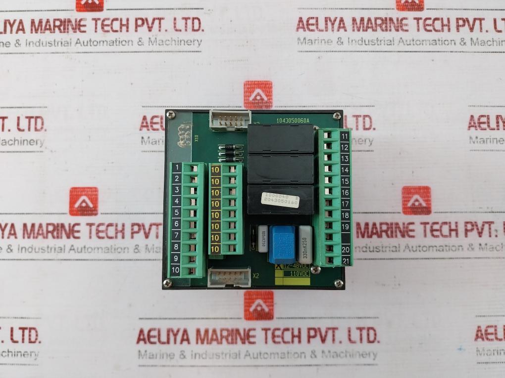 Deif Al8-2 Alarm Unit 2033050002 1043050060A 12-48Vdc