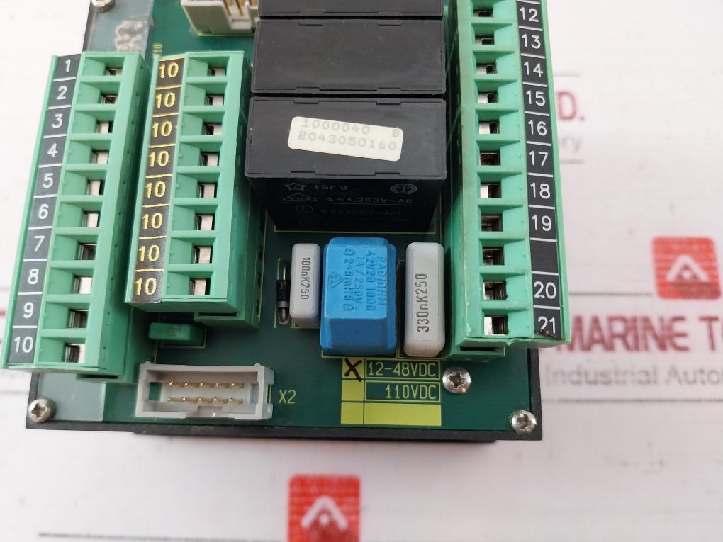 Deif Al8-2 Alarm Unit 2033050002 1043050060A 12-48Vdc