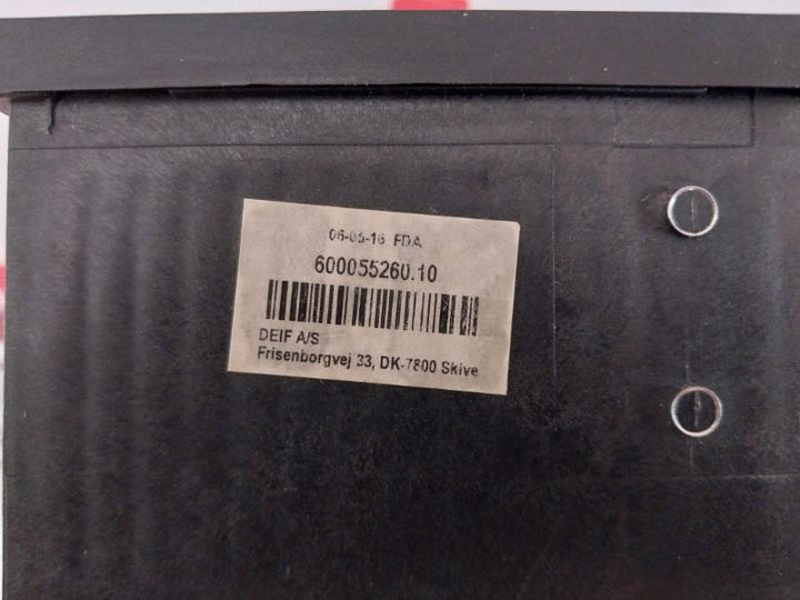 Deif Al8-2 Industrial And Marine Plant Alarm Panel Unit 12-48Vdc 600055260.10