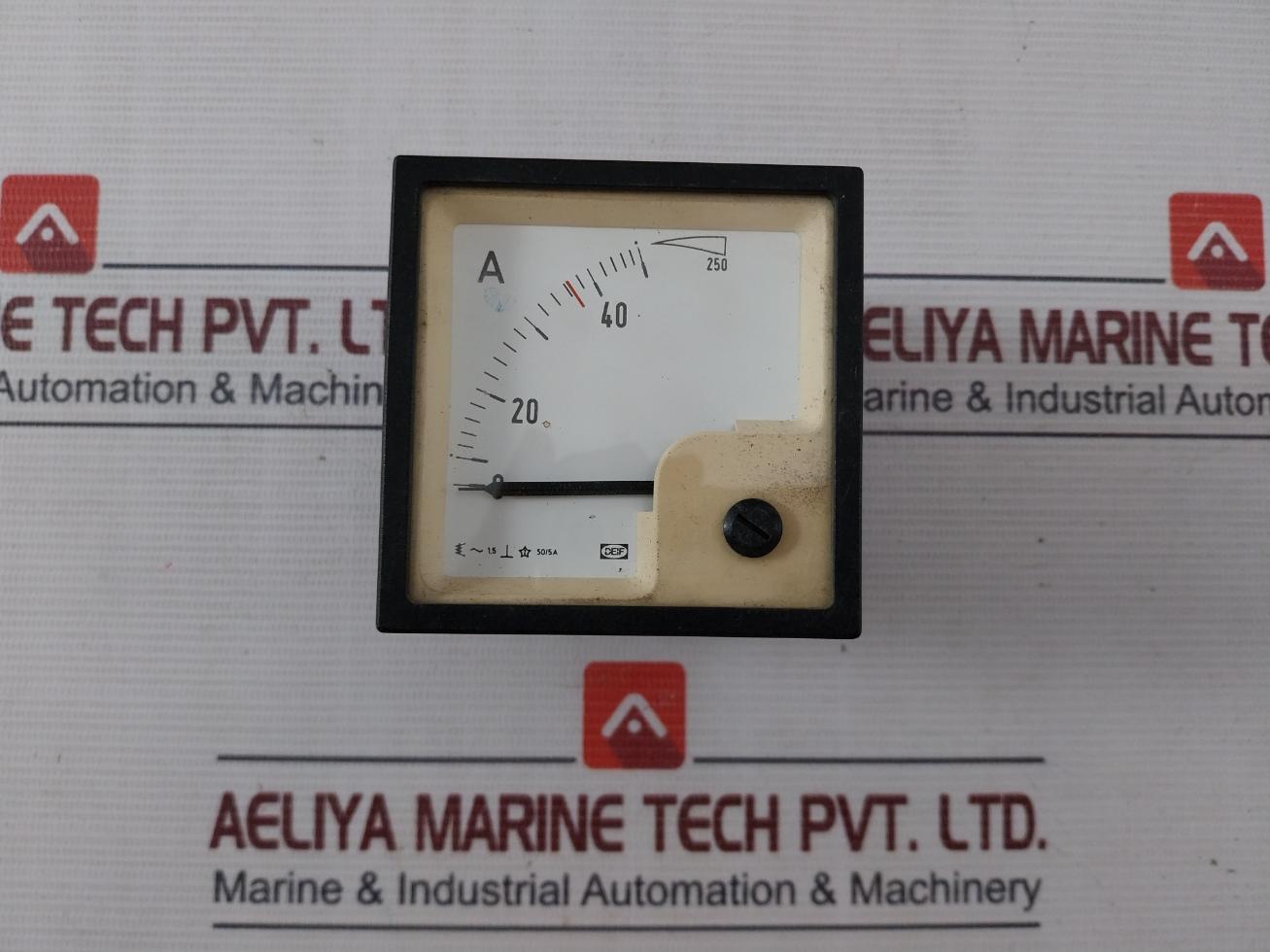Deif Ammeter 50/5A 5/10A-91 0-50/250A