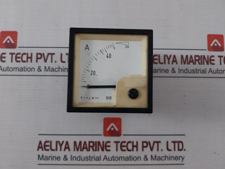 Deif Ammeter 50/5A 5/10A-91 0-50/250A