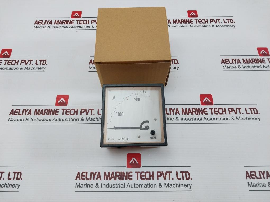 Deif Analog Ammeter 0-250/1250A