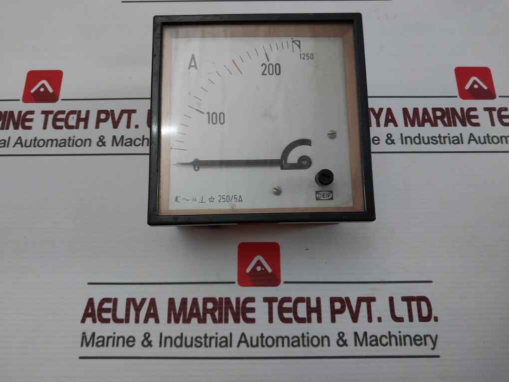 Deif Analog Ammeter 0-250/1250A