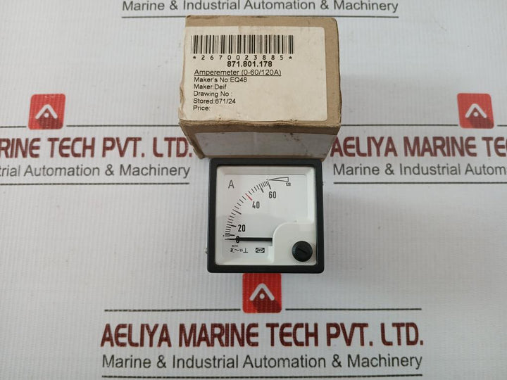 Deif Analog Panel Ammeter Eq48-x