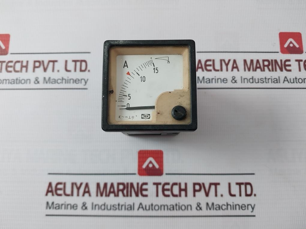 Deif Analog Panel Meter Ac Ammeter 0-15/75A