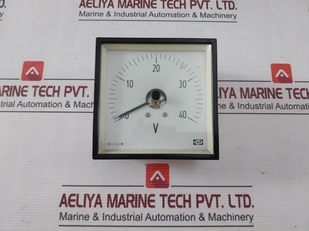 Deif Analog Panel Volt Meter 0-40V  