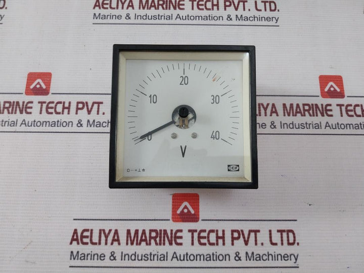 Deif Analog Panel Volt Meter 0-40V &nbsp;