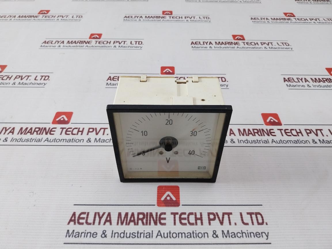Deif Analog Panel Volt Meter 0-40V  