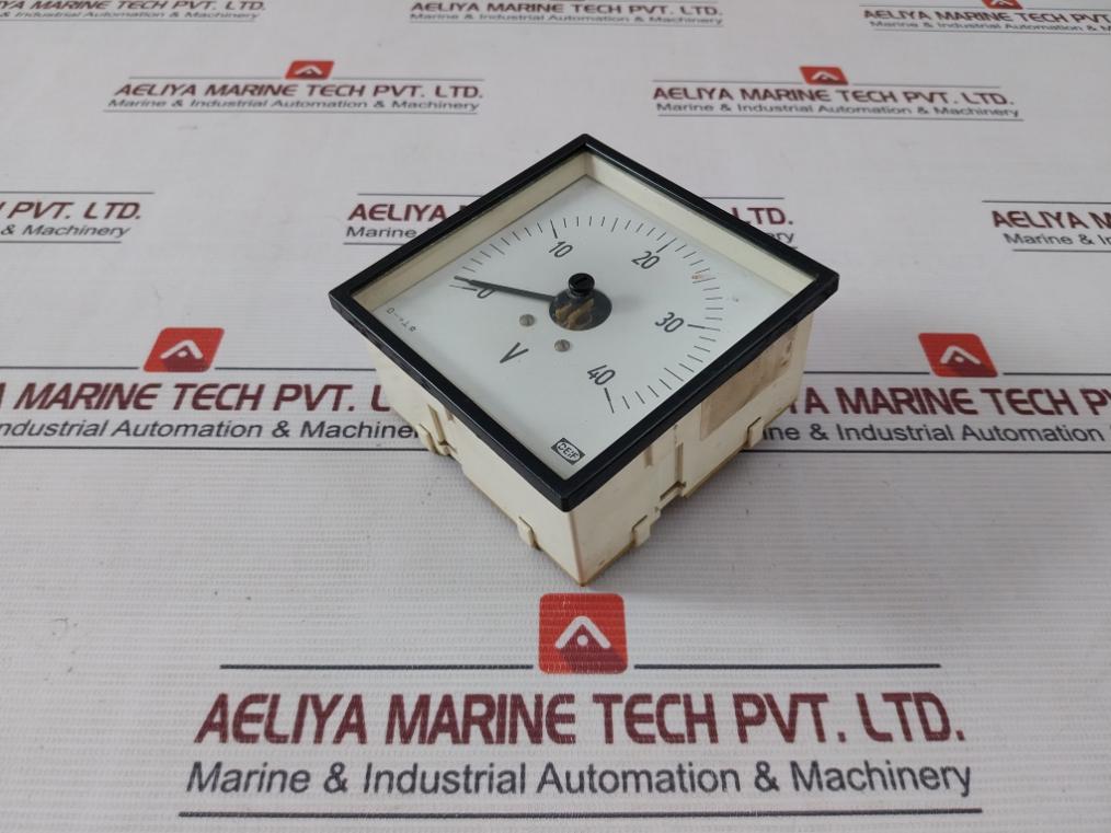 Deif Analog Panel Volt Meter 0-40V  