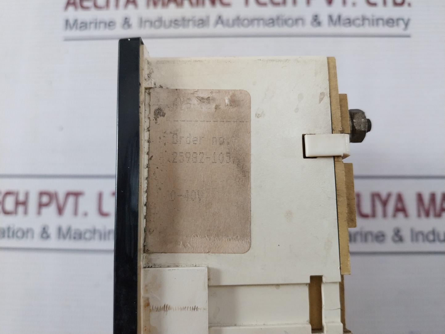 Deif Analog Panel Volt Meter 0-40V  