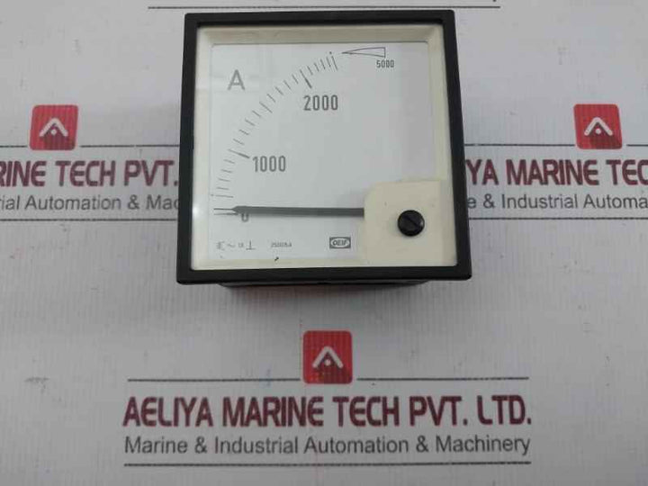 Deif Analogue Ammeter 0-2500/5000A Part No: Eq96-x