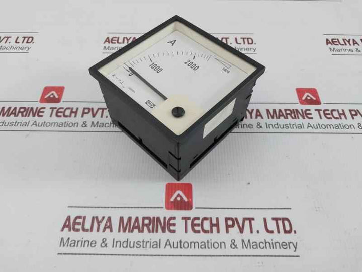 Deif Analogue Ammeter 0-2500/5000A Part No: Eq96-x