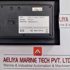 Deif Aop-1.1, Du2.1, Dgu-8