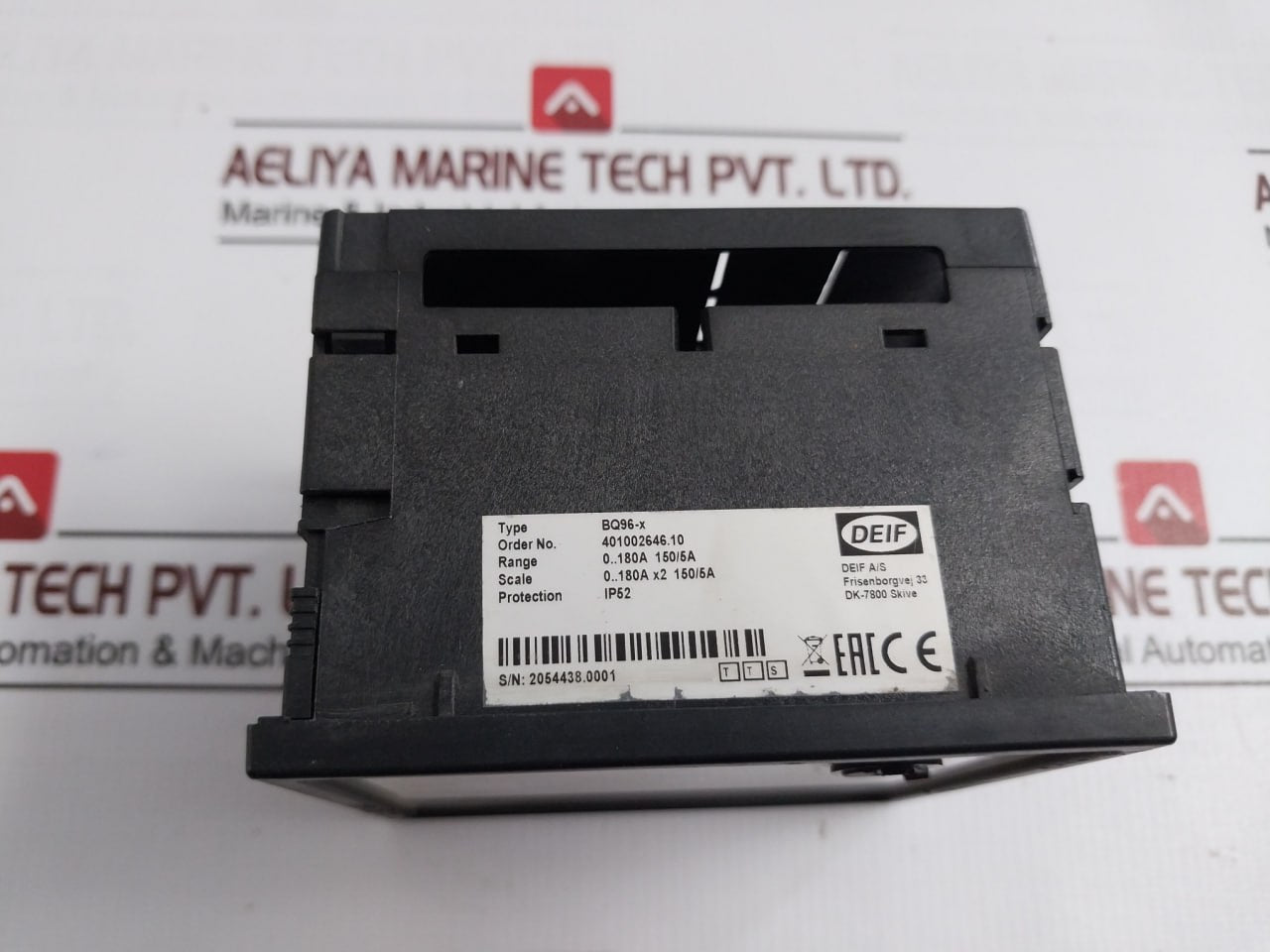 Deif Bq96-x Ammeter 0..180A 150/5A Ip52 1200025002B