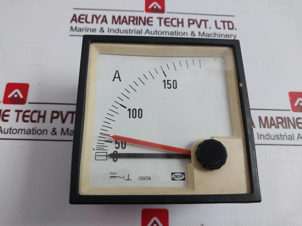 Deif Bq96-x Ammeter 400060476.10 Ip52 0…180A 150/5A 300V 600V 15Min