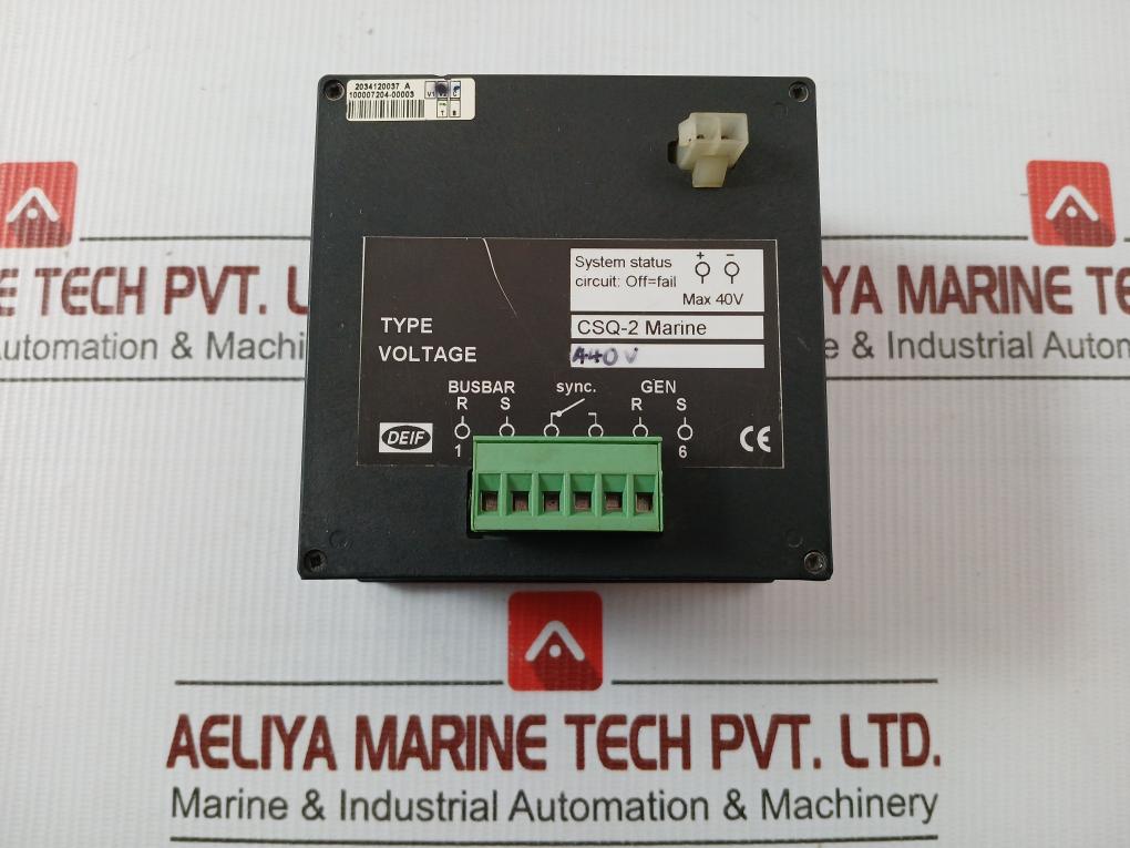 Synchroscope 440V Deif Csq-2