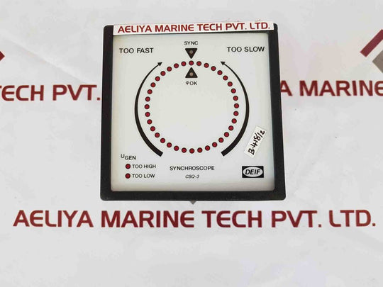 Deif Csq-3 Marine Synchroscope Relay 115V 0,5Ma 50/60Hz