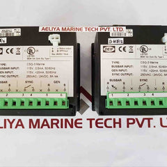 Deif Csq-3 Marine Synchroscope Relay 115V 0,5Ma 50/60Hz