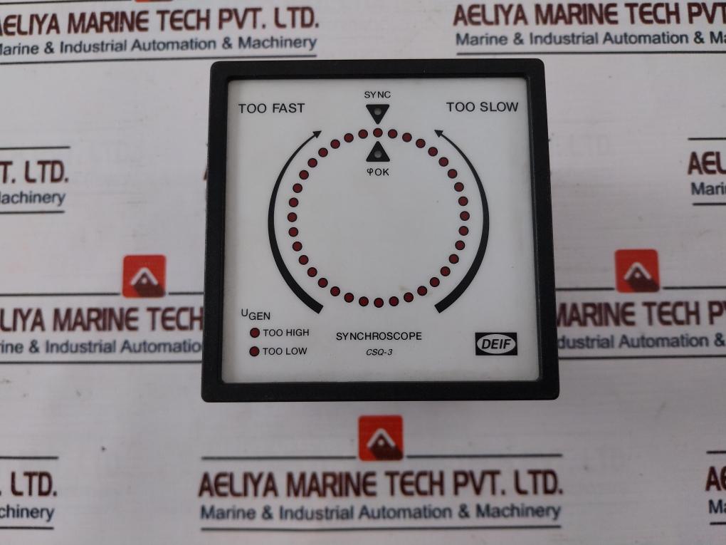 Deif Csq-3 Marine Synchroscope Relay 2034120047 E